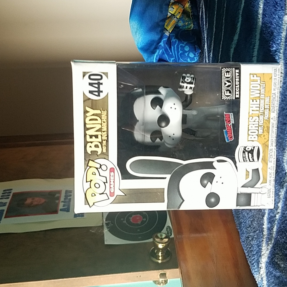 Boris the wolf from bendy